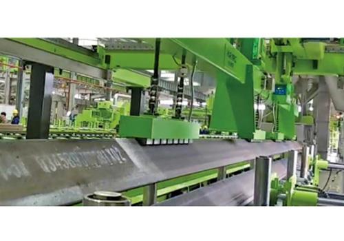 桁架机械手型材类物料搬运